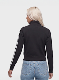 adidas Originals, Slim Knit Tracktop, black, Image 2 of 4