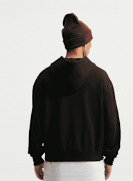 Nike, Solo Swoosh Full-Zip Hoodie, black, Image 2 of 7