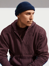Nike, Solo Full-Zip Graphic Hoodie, Red, Image 3 of 6