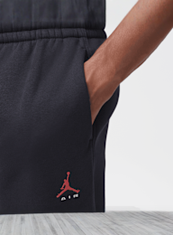 Nike, Brooklyn Statement Fleece Cuff Pant, black, Image 3 of 6