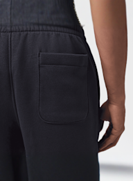 Nike, Brooklyn Statement Fleece Cuff Pant, black, Image 4 of 6