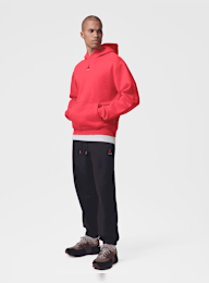Nike, Brooklyn Statement Fleece Cuff Pant, black, Image 6 of 6