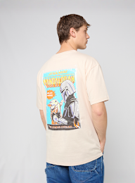 Mister Tee, Star Wars Mandalorian Magazine Cover 1 Loose Tee, multi-colour, Image 1 of 5