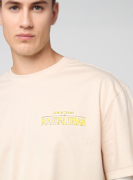 Mister Tee, Star Wars Mandalorian Magazine Cover 1 Loose Tee, multi-colour, Image 4 of 5