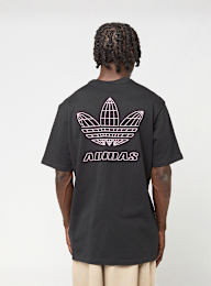adidas Originals, 3D Trefoil Graphic T-Shirt, black, Image 1 of 5