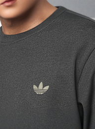 adidas Originals, Camo Logo Tee, black, Image 4 of 5