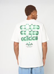 adidas Originals, Tri-Logo Graphics Tee, white, Image 1 of 5