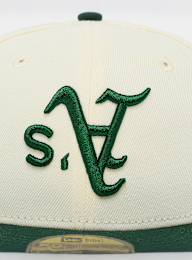 New Era, 59FIFTY Oakland A'S Updown Two Tone OTC, beige, Image 4 of 4