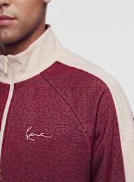 Karl Kani, Signature Sidestripe Pique Trackjacket, red, Image 3 of 4