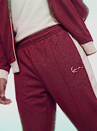 Karl Kani, Signature Sidestripe Pique Trackpants, red, Image 3 of 4