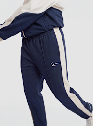Karl Kani, Signature Sidestripe Pique Trackpants, blue, Image 3 of 4
