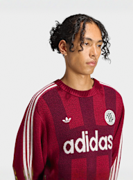 adidas Originals, Graphic Crewneck, Red, Image 3 of 5
