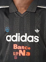 adidas Originals, Bad Bunny Jersey Barcelona, black, Image 3 of 5