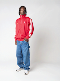 adidas Originals, Bad Bunny Firebird Track Top Madrid, red, Image 5 of 5