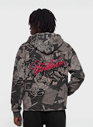 Smoke Rise, Voices Within Full Zip Hoodie, grey, Image 2 of 5