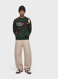 Another Cotton Lab, Another Tarn Knit Sweater, green, Image 4 of 4