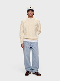 Another Cotton Lab, Another Cable Knit Sweater, beige, Image 4 of 4