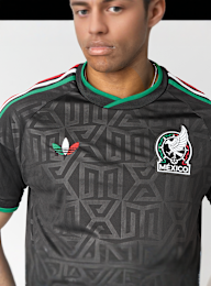 adidas Originals, Mexico FMF Third Jersey, black, Image 3 of 8