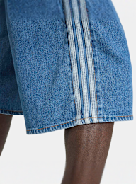 adidas Originals, Firebird Shorts, blue, Image 4 of 5