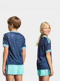 adidas Originals, Germany DFB 2026 Kids Away Jersey, blue, Image 2 of 5