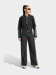 adidas Originals, SST Denim Track Top, black, Image 5 of 5