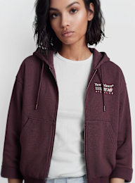 New Era, MLB Wool Oversized Bomber Jacket, brown, Image 3 of 4