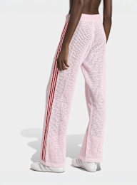 adidas Originals, Knitted Crochet Firebird Trackpants, light pink, Image 2 of 5