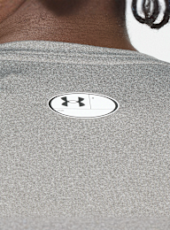 Under Armour, HG Armour Comp Shortsleeve, grey, Image 4 of 5
