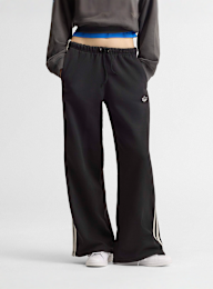 adidas Originals, adiSignature 3 Stripes Open Hem Sweatpants, black, Image 1 of 4