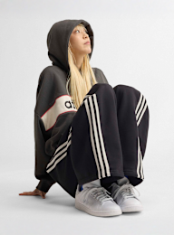 adidas Originals, adiSignature 3 Stripes Open Hem Sweatpants, black, Image 4 of 4