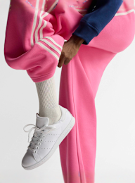 adidas Originals, 3-Stripes Fleece Sweatpant, Pink, Image 5 of 7