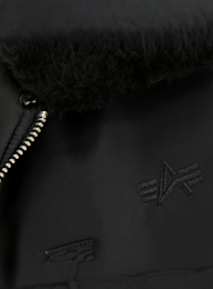Alpha Industries, B-15 Intermediate Flight Jacket all black, Undefined Color, Image 7 of 8