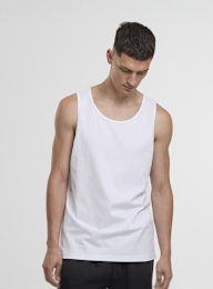 Urban Classics, 2 PACK - Jersey Loose Tank, white, Image 1 of 3