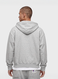 Champion, Hooded Full Zip Sweatshirt, grey, Image 2 of 5