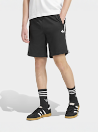 adidas Originals, Firebird Shorts, black, Image 1 of 5