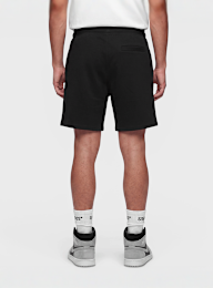 Off-White, Diagonal Open Hem Jogger Shorts, black, Image 2 of 4
