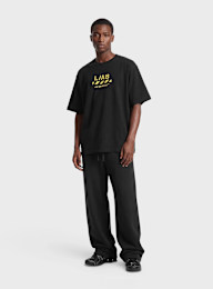 Off-White, Diag Garment Wash Short Sleeve Tee, black, Image 4 of 4