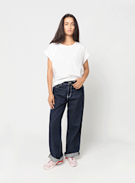 Urban Classics, Ladies Extended Shoulder Tee, white, Image 3 of 3