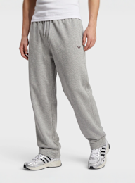 adidas Originals, Trefoil Essentials Baggy Open Hem Pants, grey, Image 1 of 4
