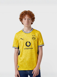 PUMA, Home Jersey Kids, yellow, Image 1 of 7