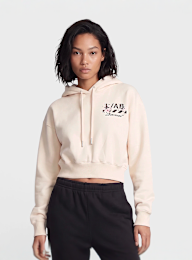 Off-White, crop hoodie pristine, grey, Image 2 of 6