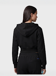 Off-White, Crop Boxy Jacket, black, Image 2 of 5
