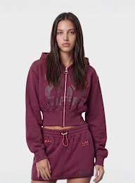 Off-White, crop boxy jacket burgundy, Undefined Color, Image 1 of 5