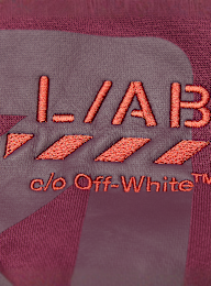 Off-White, Crop Boxy Jacket, Red, Image 4 of 5