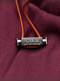 Off-White, Bungee Sweatpants, Red, Image 3 of 9