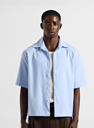 Burocs, Boxy Shortsleeve Shirt, blue, Image 1 of 3