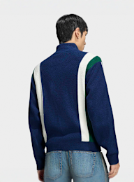 adidas Originals, Knitted Tracktop, blue, Image 2 of 5