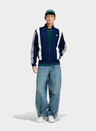 adidas Originals, Knitted Tracktop, blue, Image 5 of 5