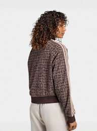 adidas Originals, Boucle Vintage Tracktop, brown, Image 2 of 5