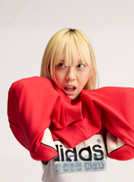 adidas Originals, adiSignature NY Crewneck Sweatshirt, Red, Image 3 of 4